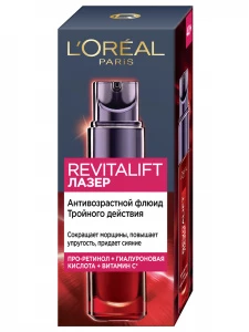 L'Oreal Paris - Revitalift Лазер х3 Антивозрастная 40+ Сыворотка для лица против морщин 30мл