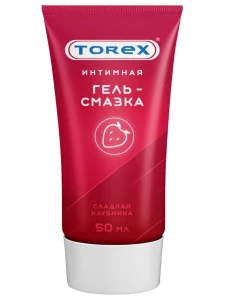TOREX - Интимная Гель-смазка Сладкая клубника 50мл туба