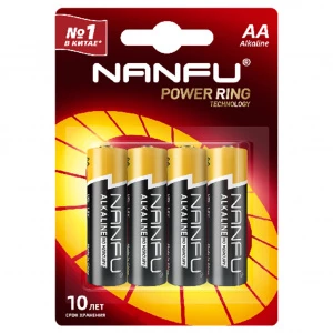 Nanfu - Батарейка алкалиновая LR06 AA 4шт