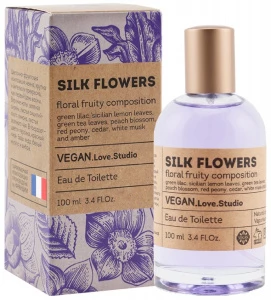 VEGAN.Love.Studio - Туалетная вода женская Silk Flowers 100мл