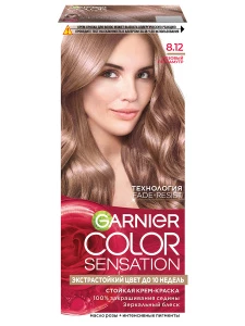 Garnier - Роскошь цвета Крем-краска для волос, тон 8.12 розовый перламутр