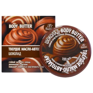 Floresan - Body Butter Твердое масло-автозагар Шоколад 100мл