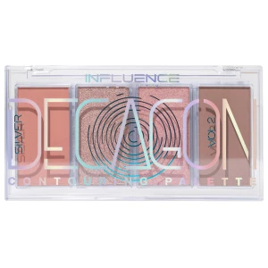 Influence Beauty - Палетка контуринга Silver Decagon, тон 02