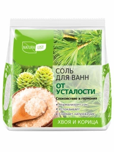 Naturalist - Соль для ванн От усталости 500г