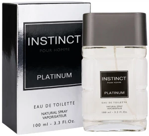 Delta Parfum - Туалетная вода мужская Instinct Platinum 100мл