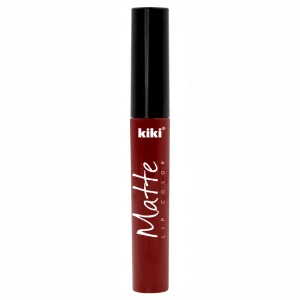 Kiki - Помада для губ жидкая Matte Lip Color, тон 202 красный