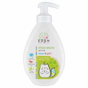 EDEN - Baby Series Крем-мыло детское с экстрактом ромашки Водные забавы 300мл