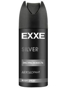 EXXE - Дезодорант спрей Экстра свежесть Удовое дерево и амбра 150мл мужской