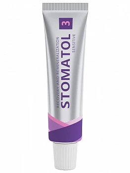 Stomatol - Зубная паста для чувствительных зубов и десен 3 Sensitive 5г